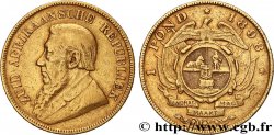 AFRIQUE DU SUD 1 Pond Kruger 1898 Prétoria