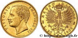 ITALY - KINGDOM OF ITALY - VICTOR-EMMANUEL III 20 Lire 1905 Rome AU
