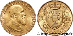 LIECHTENSTEIN 20 Franken 1930  MS