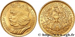 POLOGNE 10 Zlotych Boleslas Ier 1925 Varsovie