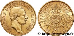 ALLEMAGNE - SAXE 20 Mark Frédéric Auguste 1905 Muldenhütten SUP/SPL