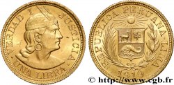 PÉROU 1 Libra 1919 Lima