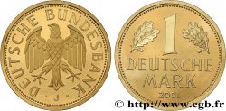 DEUTSCHLAND 1 Mark Proof en or 2001 Hambourg