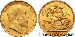 OR, PALLADIUM ET PLATINE INVESTISSEMENT 1 Souverain Edouard VII 1903 Londres TTB