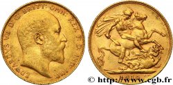 INVESTMENT GOLD 1 Souverain Édouard VII 1910 Londres