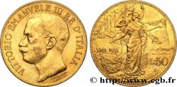 ITALIE 50 Lire Victor-Emmanuel III 1911 Rome SUP