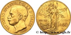 ITALIA 50 Lire Victor-Emmanuel III 1911 Rome EBC