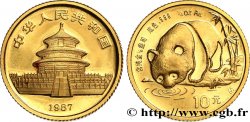 CHINE 10 Yuan Panda (S) 1987