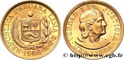 PÉROU 1 Libra 1966 Lima