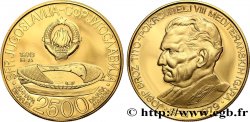 YOUGOSLAVIE 2500 Dinara Proof 8e Jeux Méditerranéens de Split 1978