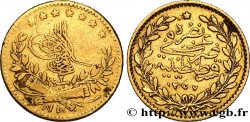 TURQUIE 25 Kurush Sultan Abdul Aziz AH 1277 an 2 (1862) Constantinople