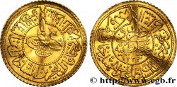 TURQUIE Rumi altin Mahmud II AH 1223 an 10 (1818) Constantinople SUP