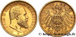 GERMANY - WÜRTTEMBERG 20 Mark Guillaume II 1894 Stuttgart