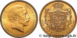 DANEMARK 20 Kroner Christian X 1914 Copenhague