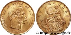 DANEMARK 20 Kroner or Christian IX 1890 Copenhague