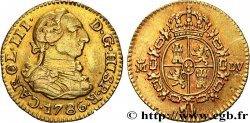 ESPAGNE 1/2 Escudo Charles III 1786 Madrid