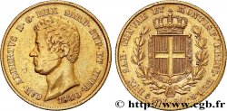ITALIE - ROYAUME DE SARDAIGNE 20 Lire Charles-Albert 1840 Turin