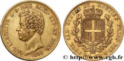 ITALIEN - KÖNIGREICH SARDINIEN 20 Lire Charles-Albert 1835 Gênes