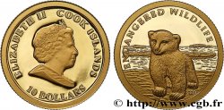COOK ISLANDS 1 Dollar Proof Ours Polaire Proof 2008 