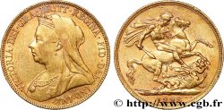 OR, PALLADIUM ET PLATINE INVESTISSEMENT 1 Souverain Victoria “Old Head” 1898 Londres TB+