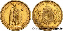 HONGRIE 10 Korona François-Joseph Ier 1898 Kremnitz SUP/TTB