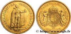 HONGRIE 10 Korona François-Joseph Ier 1894 Kremnitz
