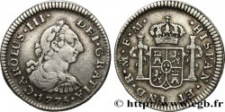 MEXICO 1/2 Real Charles III 1775 Mexico