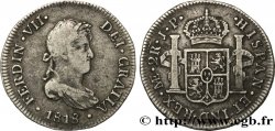 PERU 2 Reales Ferdinand VII 1818 Lima