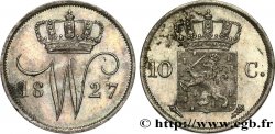 NIEDERLANDE 10 Cents Guillaume Ier 1827 Utrecht