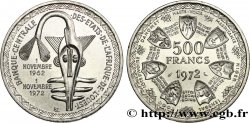 WEST AFRICAN STATES (BCEAO) 500 Francs BCEAO 1972 Paris