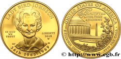 ÉTATS-UNIS D AMÉRIQUE 10 Dollars “First Spouse” Proof Lady Bird Johnson 2015 West Point