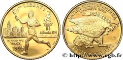 ÉTATS-UNIS D AMÉRIQUE 5 Dollars Proof JO d’Atlanta - Porteur de flamme 1995 West Point