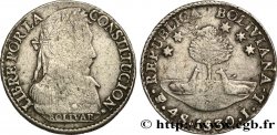 BOLIVIE 4 Soles Bolivar 1830 Potosi