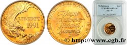 ÉTATS-UNIS D AMÉRIQUE 5 Dollars Proof 50e anniversaire du Mont Rushmore 1991 West Point
