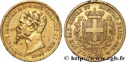ITALY - KINGDOM OF SARDINIA 20 Lire Victor Emmanuel II 1856 Gênes