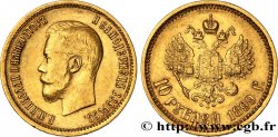 RUSSIE 10 Roubles Nicolas II 1899 Saint-Petersbourg