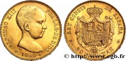 ESPAGNE 20 Pesetas Alphonse XIII 1890 Madrid