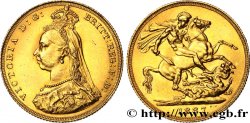 GREAT BRITAIN - VICTORIA Souverain “buste du jubilé” 1887 Londres MS