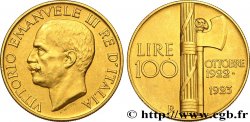 ITALY - KINGDOM OF ITALY - VICTOR-EMMANUEL III 100 Lire 1923 Rome AU
