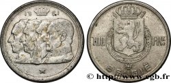 BELGIQUE 100 Franken (Francs) Quatre rois de Belgique, légende flamande 1951 