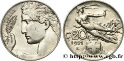 ITALIE 20 Centesimi allégorie de la Liberté 1921 Rome