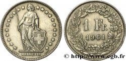 SUISSE 1 Franc Helvetia 1964 Berne
