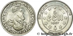 BELGIEN 5 Ecu Charles Quint 1987