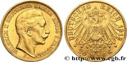 ALLEMAGNE - PRUSSE 20 Mark Guillaume II 1912 Hambourg