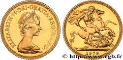 ROYAUME-UNI 1 Souverain Élisabeth II 2e effigie 1979 Royal Mint, Llantrisant