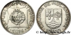 MOZAMBIQUE 10 Escudos colonie portugaise du Mozambique 1936  TTB