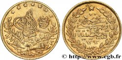 TURKEY 50 Kurush en or Sultan Abdülhamid II AH 1293 an 31 (1905) Constantinople