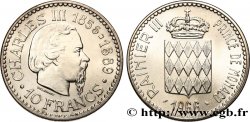 MONACO 10 Francs Charles III 1966 Paris