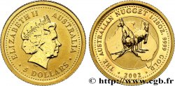 AUSTRALIA 5 Dollars Proof (1/20 Once) Kangourou 2002