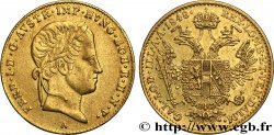 AUTRICHE - FERDINAND Ier 1 Ducat 1848 Vienne XF